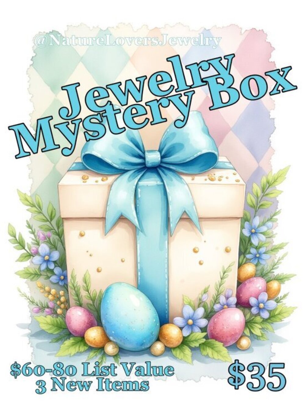HANDMADE!!! Jewelry Mystery Box! $60-80 List Price ~ 3 Gift Worthy Items